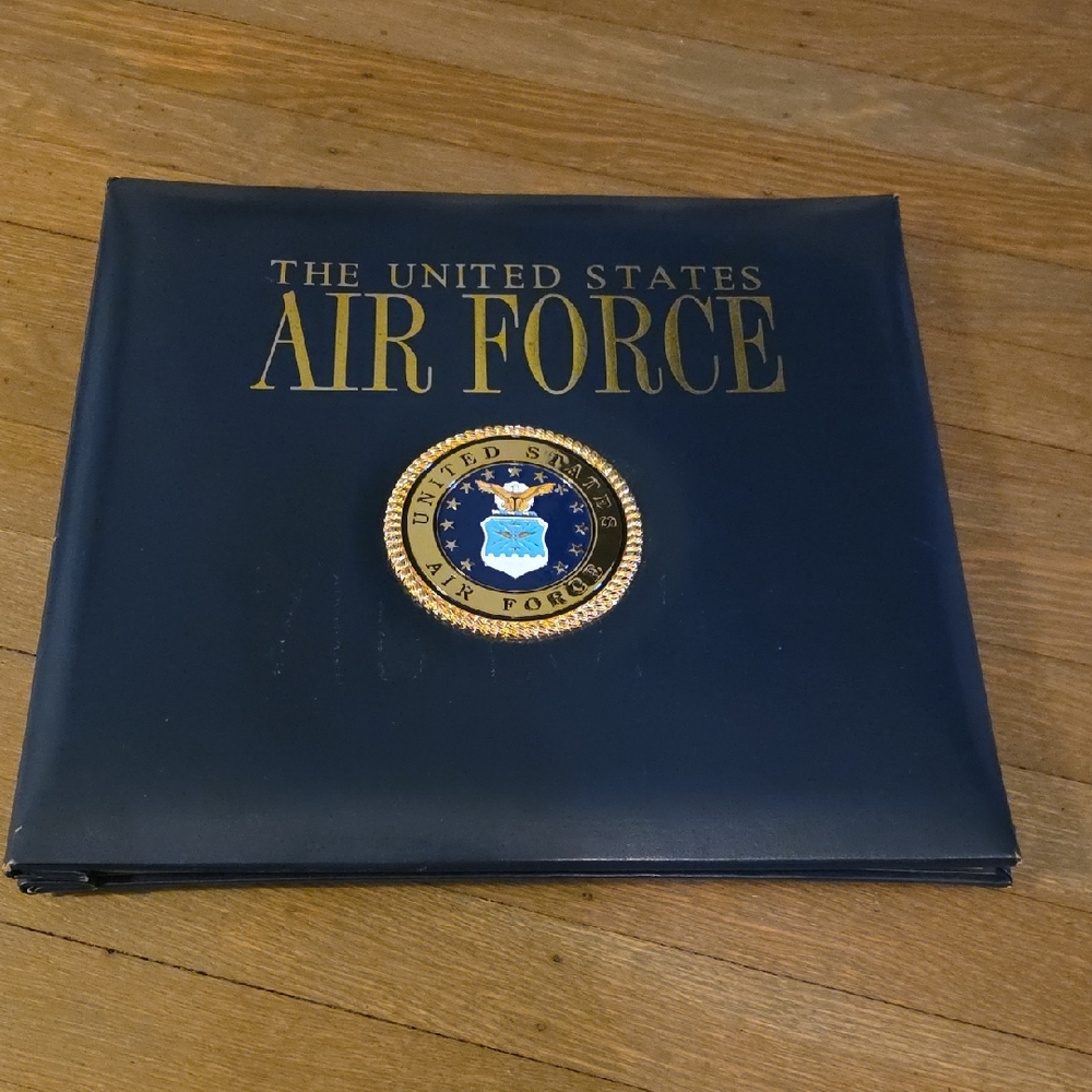 United States Air Force Scrapbook Photo Album.  Vintage.  NEW